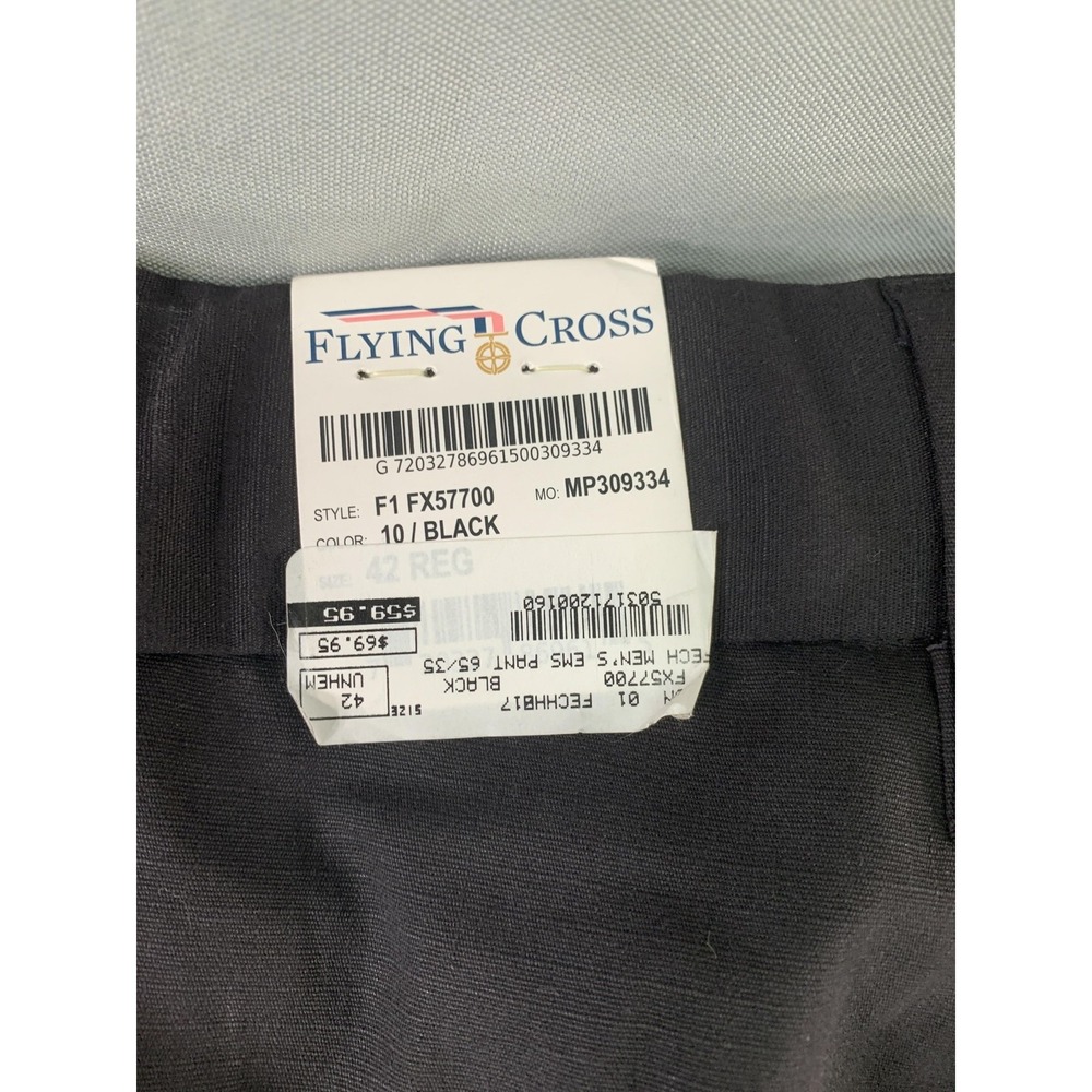 Flying Cross Pants Mens 42 Black Cross FX57700 EMS Cargo Uniform Tactical codes - Picture 9 of 11